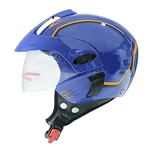 Full Face Motorcycle Helmet, ISI DOT Certified, - Image 4