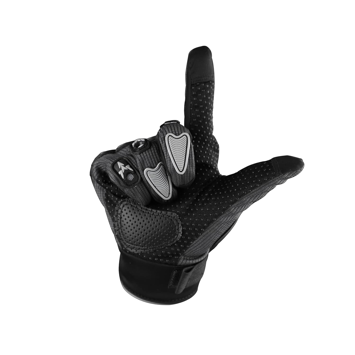 Steelbird Full Finger Bike Riding Gloves with Touch Screen Sensitivity at Thumb and Index Finger, Protective Off-Road - Image 3