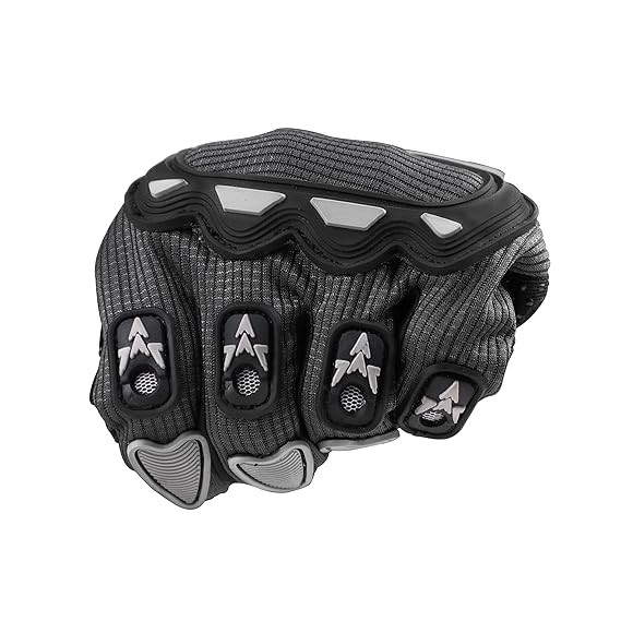Steelbird Full Finger Bike Riding Gloves with Touch Screen Sensitivity at Thumb and Index Finger, Protective Off-Road - Image 2